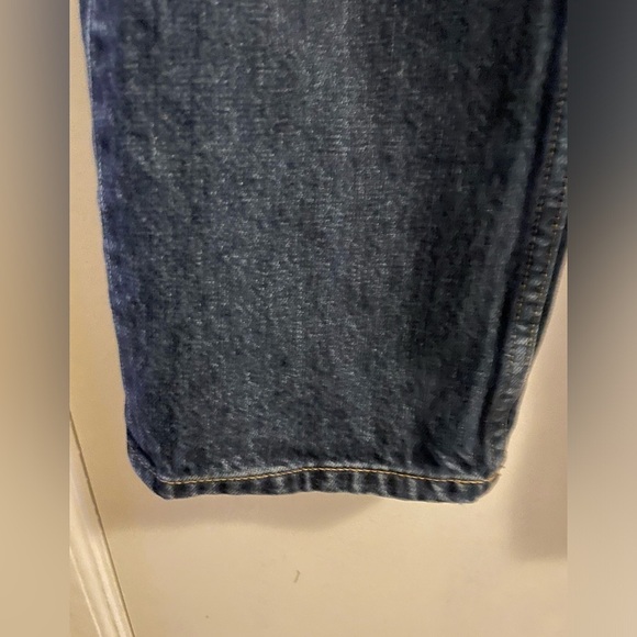 Everlane The 90’s Way High Jeans Vintage Indigo Button Fly Size 23 Regul… - Picture 3 of 15
